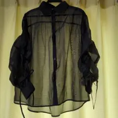 シャーリングシアーシャツ 長袖のサムネイル