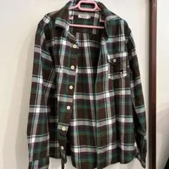 ミキハウスDOUBLE.B チェック柄シャツ 150