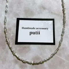 ビーズネックレス ネックレス