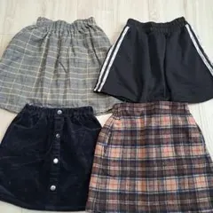 キュロットスカートセット