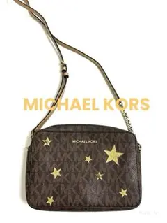 MICHAEL KORS ショルダーバッグ スター柄　モノグラム　即日発送のサムネイル