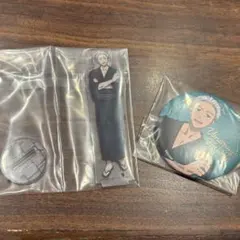梅宮一 アクリルスタンド 缶バッジ