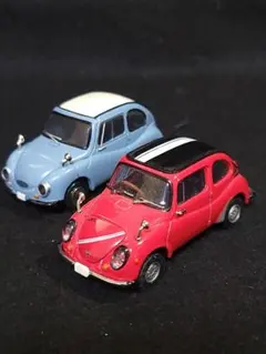 『EBBRO & yujin 1/43 スバル 360 セット』
