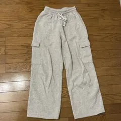 裏起毛　スウェットカーゴパンツ