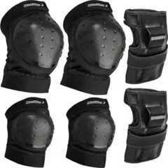 【開封・未使用】プロテクター 大人用 Mサイズ　手首/肘/膝 6点セット