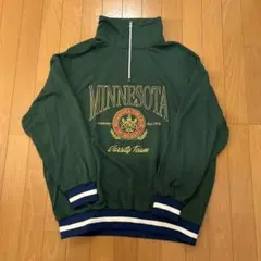 MINNESOTA Varsity Team スウェット　ハーフジップ