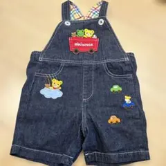 k*a様 mikiHOUSE デニムオーバーオール