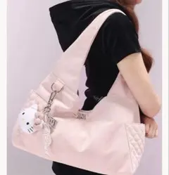 ダーリッチ　Hello Darichビッグポケットスラウチバッグ　新品　ピンク 最安値❣️Hello Darichビッグポケットスラウチバッグ PINK - メルカリ