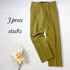 ジェイプレス チノパン センタープレス ストレッチ【L】カーキ色 メンズ 161