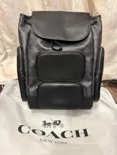 COACH フィン バックパック・ シグネチャー キャンバス　新品未使用