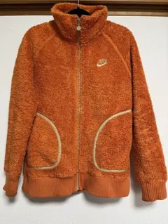 Nike フリースジャケット オレンジ 160-170cm