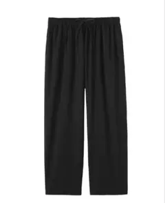 MUJI Labo ムジラボ　男女兼用　スムースジャージーイージーパンツ　黒