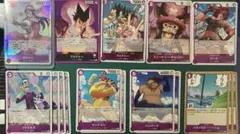 ワンピースカード　フォクシー海賊団セット　紫