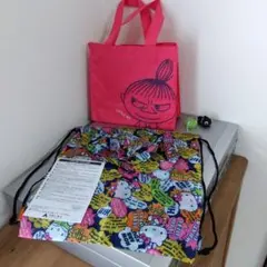 匿名配送　リトルミーのミニトート　ハローキティのナップサック　金魚のマスコット