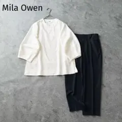 2300・1154Z 美品 ミラオーウェン セットアップ プルオーバー パンツM