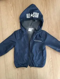 CONVERSE フード付きジャケット ネイビー