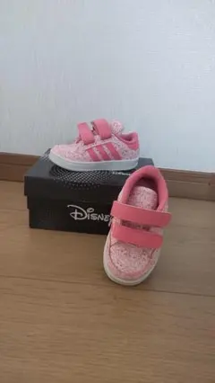 ベビーaddidas×disneyプリンセススニーカー12cm