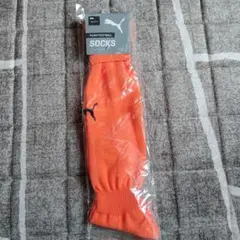 PUMA サッカーソックス オレンジ 25-27cm
