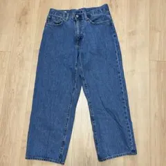 【美品】LEVI'S ／578 ／W31L30バギーミディアムインディゴ　デニム