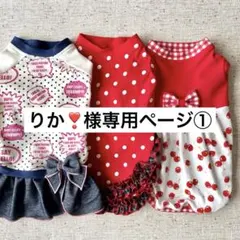りか❣️様専用　犬服ハンドメイド★むず