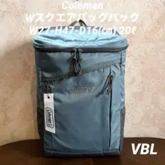 【NEW】コールマン　ウォーカースクエアバックパック20L(ビンテージブルー)