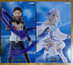 計6点 スバル エミリア gigo リゼロ Re:ゼロから始める異世界生活 Re:ゼロから始める異世界生活 GiGO 限定 スバル エミリア 2箱セット