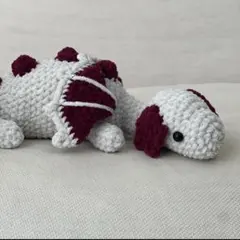 ドラゴン あみぐるみ 編みぐるみ かぎ針編み 編み物 ハンドメイド