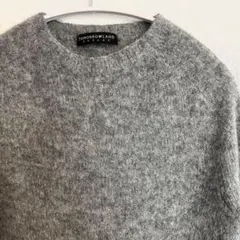 TOMORROWLAND tricot アルパカ ニット グレー サイズM
