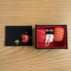 【美品】京都 ちりめん お寿司 3種セット（まぐろ・えび・サーモン）