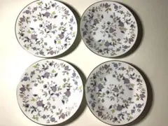 ノリタケ 平皿 花柄 プレート　ケーキ皿 4枚セット 金彩 Noritakeのサムネイル
