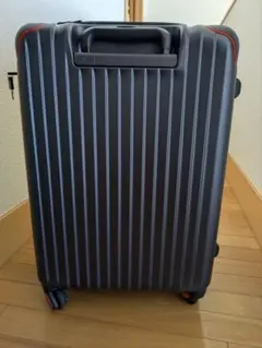 新品未使用 アルミフレームキャリー 30L 機内持込可 ネイビー - メルカリ