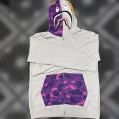 A Bathing Ape シャークデザインパーカー 3XL