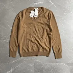 ノ*ン様 未使用　タグ付き　ユニクロ　ニット　カシミヤ100 Vネック　XLサイ