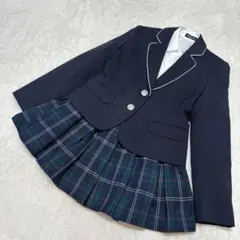 マリアージュ 制服風 卒服 セットアップ プリーツ スカート 150 チェック