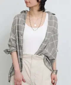 アパルトモン　REMI RELIEFレミレリーフ 2WAY SHIRT
