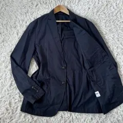 ZARA テーラードジャケット ネイビー EUR54 夏用 ライトアウター