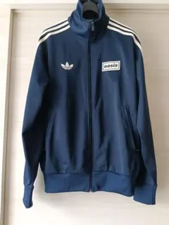 美品　Oasis × adidas コラボジャージ　日本限定　M ネイビー
