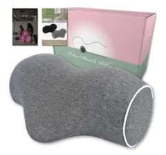 【美品】首枕 ストレッチ 低反発 記憶形状フォーム ネック ピロー