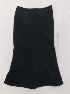 ★ラルフローレン コーデュロイスカート ブラック系 サイズ40 レディース