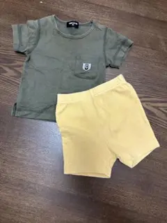 COMME CA ISM Tシャツ＆ショートパンツセット 80