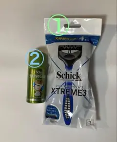 髭剃り＆シェービングフォーム