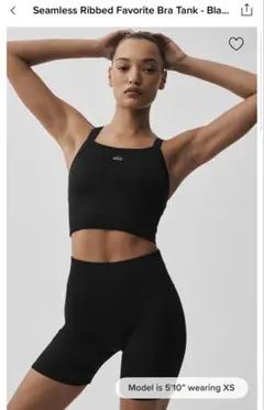 美品/大人気】Alo Yoga アロヨガ 定番タンクトップ 黒 S - メルカリ