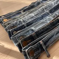 A13 デニムリメイク　ベルト部分　8本