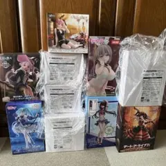 プライズフィギュアセット　まとめ売り　10体　タイクレ限定、ラウンドワン限定、他