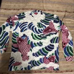 新品 Supreme Waves L/S Top Multicolor 鯉柄 - メルカリ