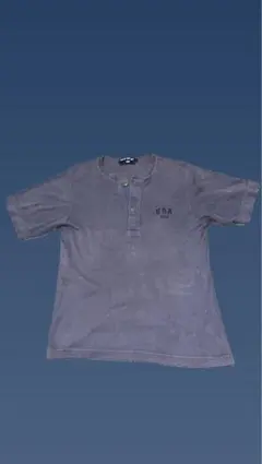 【希少】90s ポロスポーツ ヘンリーネック Tシャツ USAロゴ 刺繍