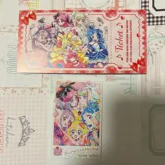 映画キミプリ　特典　ホログラムカード　チケット風カード