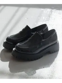 GROBALWORK 厚底ローファー シューズ グローバルワーク 21cm