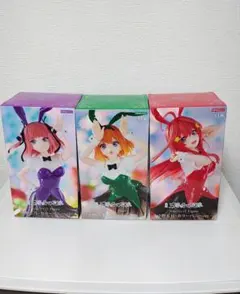 五等分の花嫁 フィギュア 中野二乃 中野四葉 中野五月