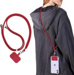 スマホストラップ ネックストラップ 携帯ストラップ ナイロン製